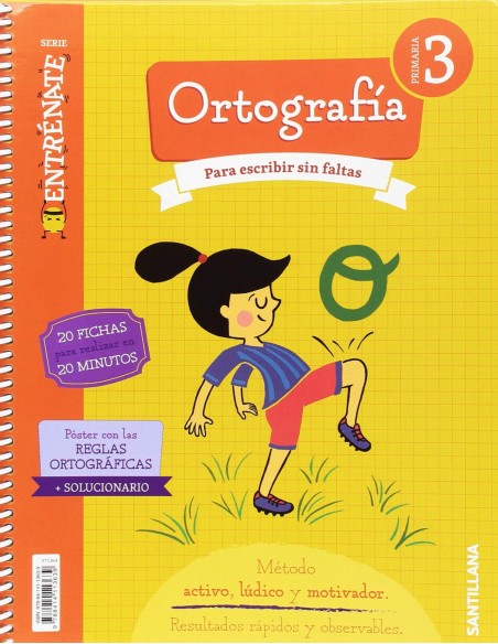 CUADERNO ORTOGRAFIA 3ºPRIMARIA ENTRENATE